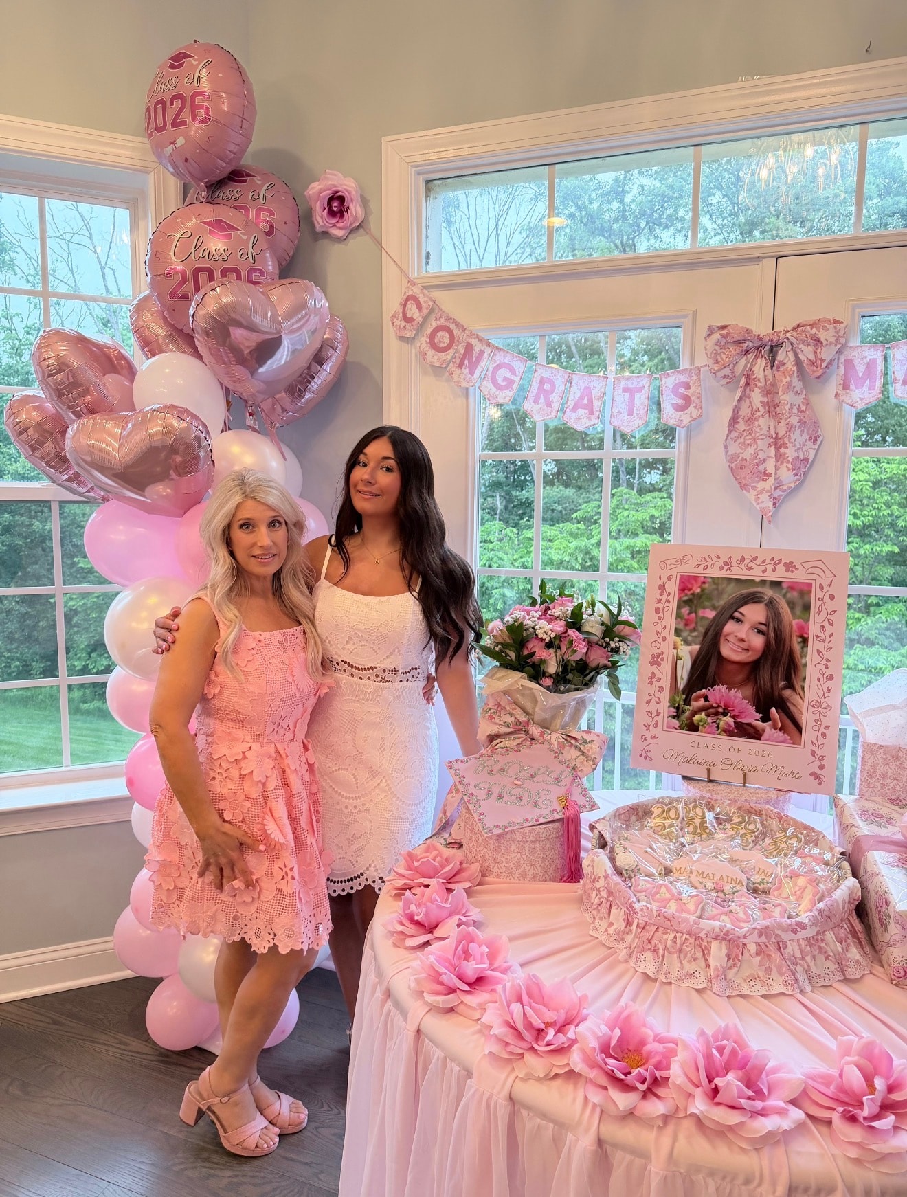 Julie, designer and founder of Ruffles and Roses Design Co.