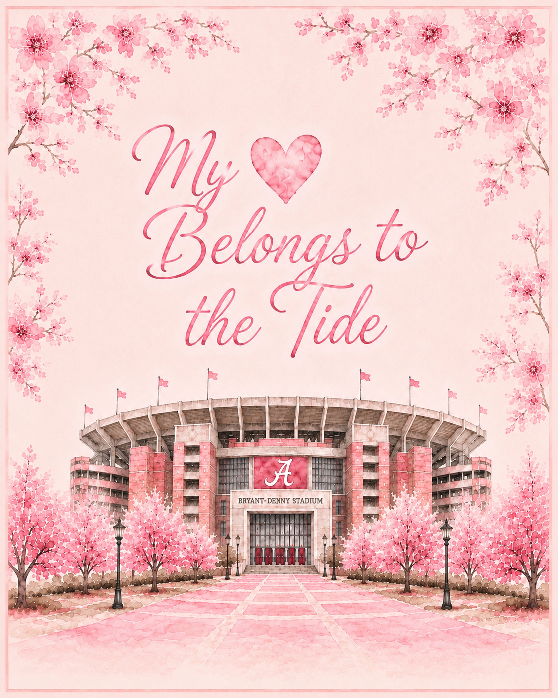 My Heart Belongs to the Tide art print