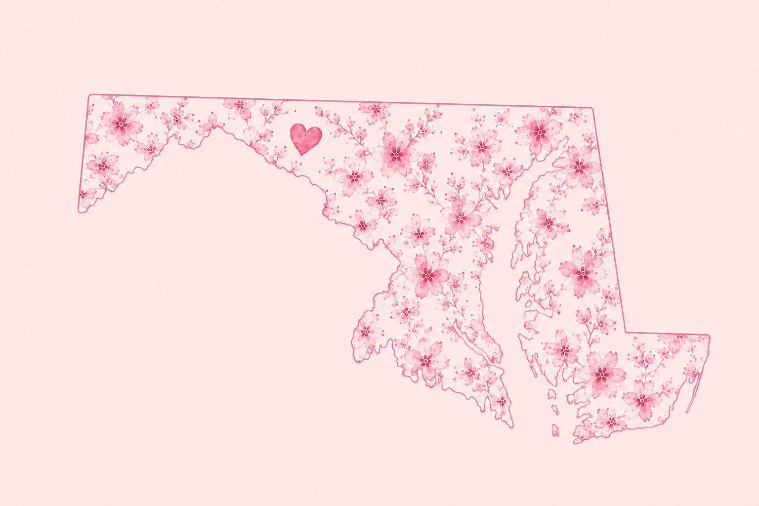 Maryland custom art print